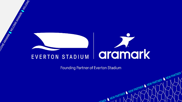 aramark and everton logos